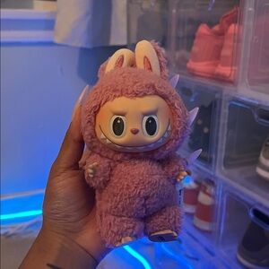 Pink Plush Bunny Costume Toy